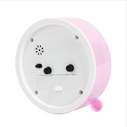 Alarm clock with aluminum dial for sublimation